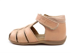 Pom Pom sandal rose with velcro
